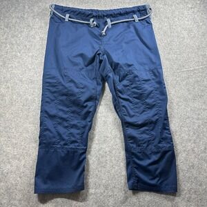 Elite Sports BJJ Gi Pants Mens A2 Navy Blue Martial‎ Arts Grappling Ripstop